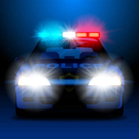 Police Car Light Illustrations, Royalty-Free Vector Graphics & Clip Art - iStock