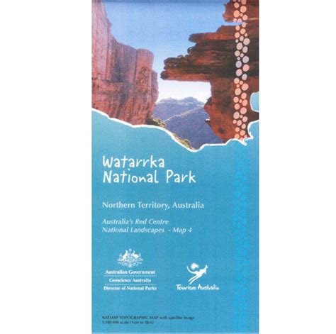 Watarrka National Park Map 4 - Geographica