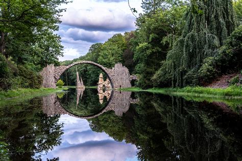 Die Rakotzbrücke in Kromlau Nr. 2 Foto & Bild | architektur, landschaft ...