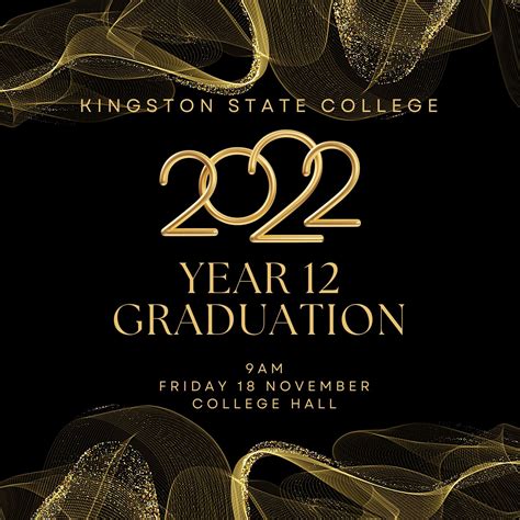 Graduation Ceremony 2022 Tickets, Kingston State College Community Hall, Kingston | TryBooking ...