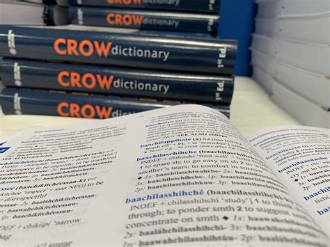 Crow Nation celebrates culture, language as new dictionary is published