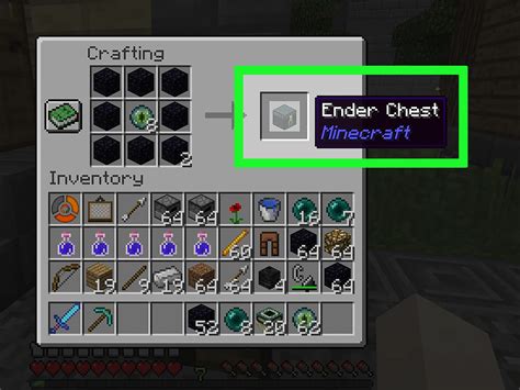 How to Make an Ender Chest in Minecraft: 6 Steps (with Pictures)