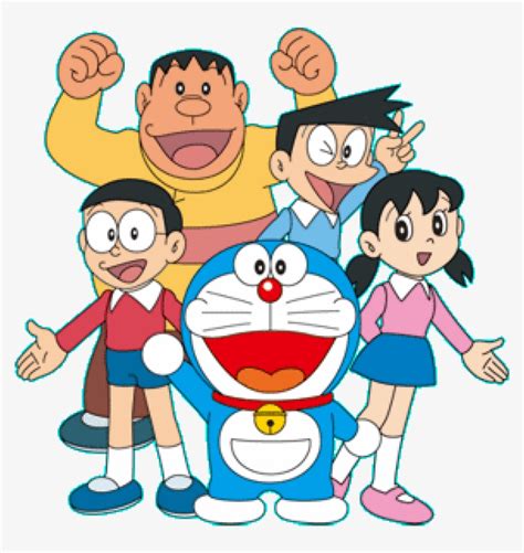 Doraemon 3d Wallpapers 2015 Source - Drawing Of Doraemon And Friends Transparent PNG - 806x806 ...