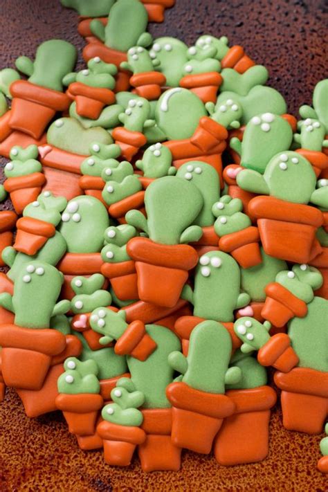 How to Make Cactus Candy Decorations with a Video - The Bearfoot Baker