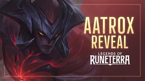 Aatrox Reveal | Fanmade Champion - Legends of Runeterra - YouTube