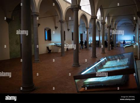 Library designed by Michelozzo at San Marco monastery. Museo di San ...