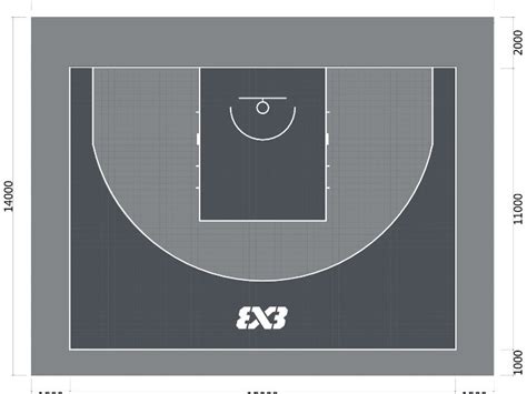 3x3 Basketball Court Flooring | Dynamik Sports Floors