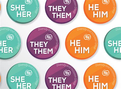 Pronoun Stickers by Kat on Dribbble