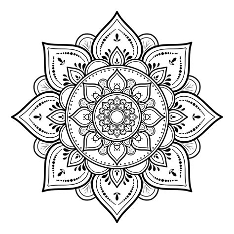 Mandala Art Design Pattern