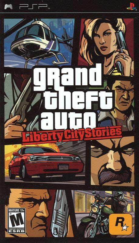 Grand Theft Auto: Liberty City Stories (2005) PSP box cover art - MobyGames