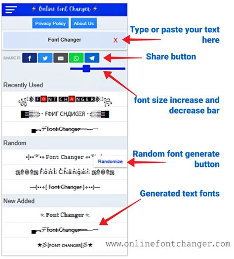 Font Changer Online FREE #𝟙😎⚡ ¢σρу αη∂ ραѕтє 👌