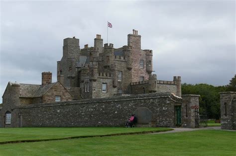 The Castle of Mey is in the north of Scotland in the county of ...