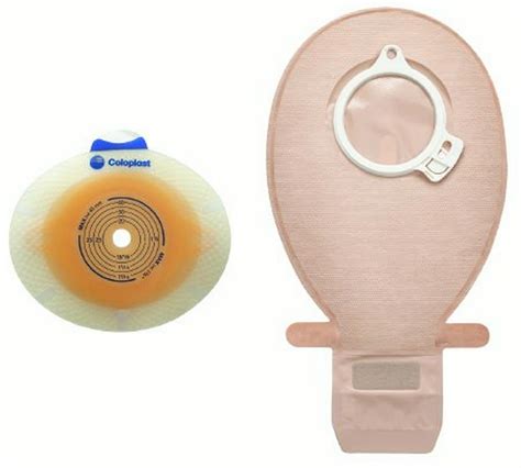 COLOPLAST Ostomy Pouch SenSura Two-Piece System 1-3/4 Inch Stoma Opening Closed End (#10155, Box ...