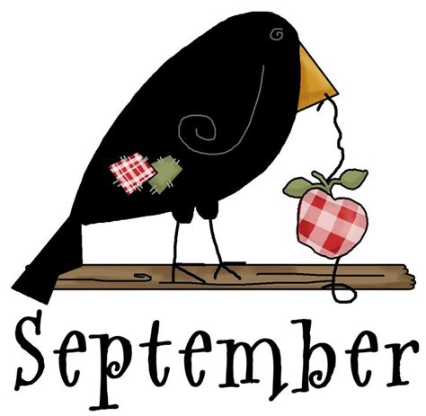 September Clipart #SeptemberMonthClipartFreeImage | Clip art, September ...