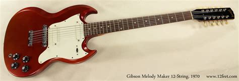 1970 Gibson Melody Maker 12-String | www.12fret.com