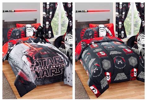 Star Wars Kylo Ren Reversible Kids Twin / Full Size Bed Comforter - 72' X 86' //Price: $39.77 ...