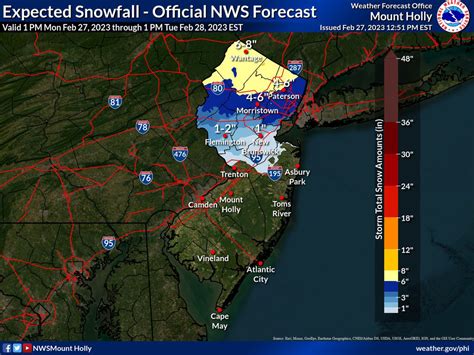 N.J. weather: Latest snow, sleet, rain forecast, warnings for messy ...