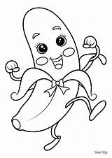 Banana Coloring Pages Free Printable PDFs  WakeTheKids sketch template