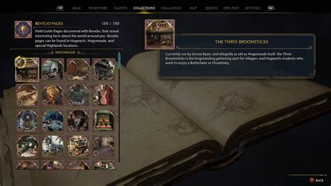 Hogwarts Legacy Collection: All 150 Revelio Pages and where to find ...