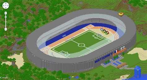 Olympic STADIUM ( Soccer) Minecraft Map