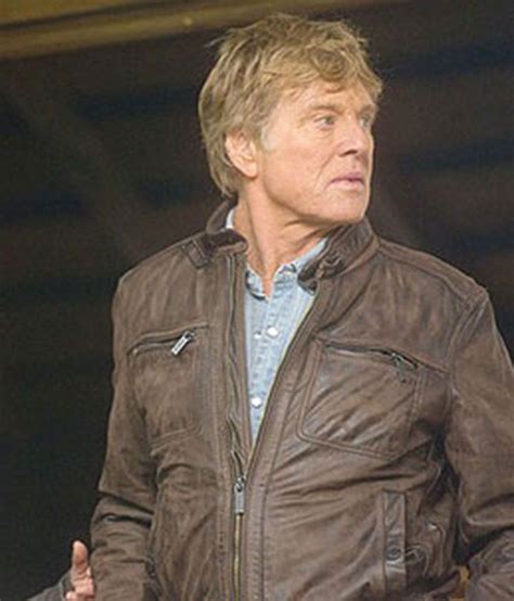 Robert Redford The Company You Keep Movie Leather Jacket | Robert redford movies, Robert redford ...