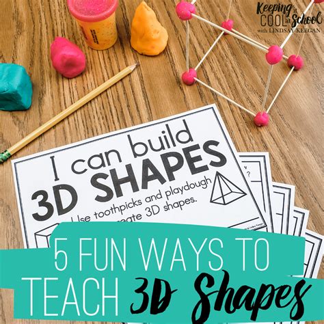 3D Shapes Activities for Kindergarten » Keeping it Cool at School