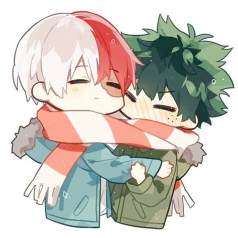 Todoroki X Deku Fanart Cute