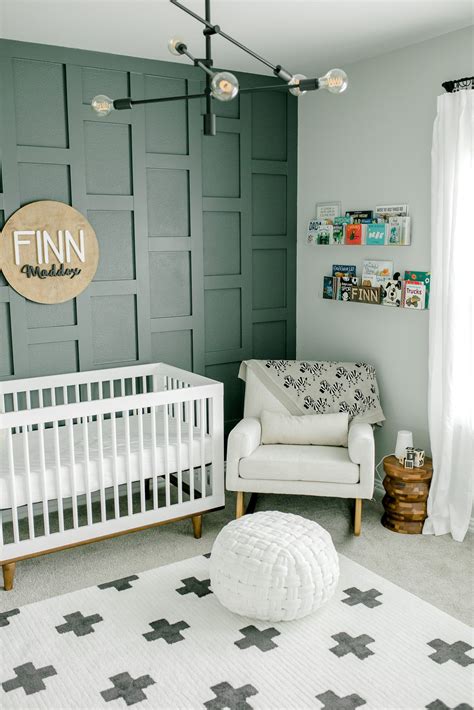 BoykinNewborn-38 | Baby boy room nursery, Green baby room, Green baby nursery