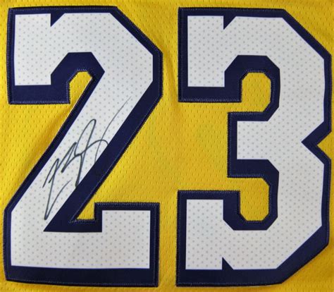 LeBron James Autographed Jersey - Memorabilia Center