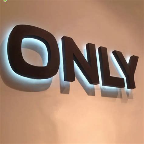 custom Dimmable stainless steel LED Backlit letters signs-in LED Modules from Lights & Lighting ...