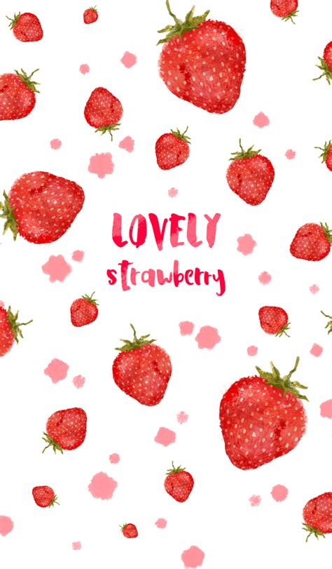 Let's fill your theme with strawberry. | Watermelon wallpaper ...