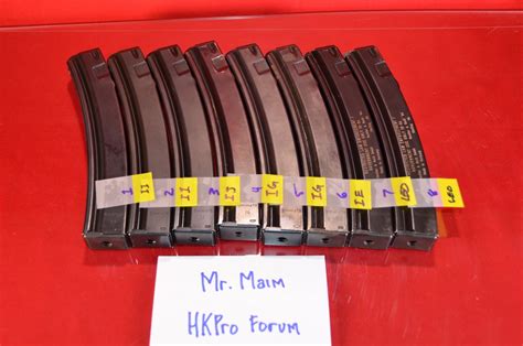 ALL SOLD: HK MP5 Magazines (German) Standard & LEO | HKPRO Forums