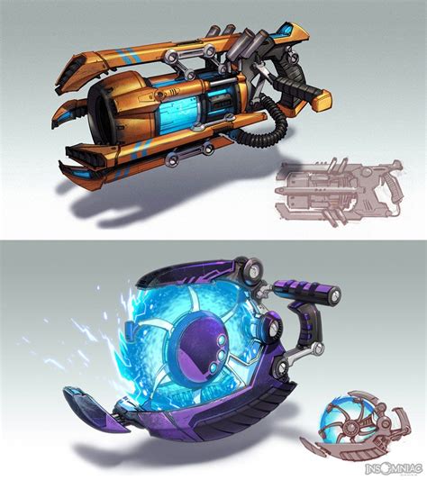 Ratchet & Clank - CreatureBox Sci Fi Weapons, Weapon Concept Art, Weapons Guns, Fantasy Weapons ...