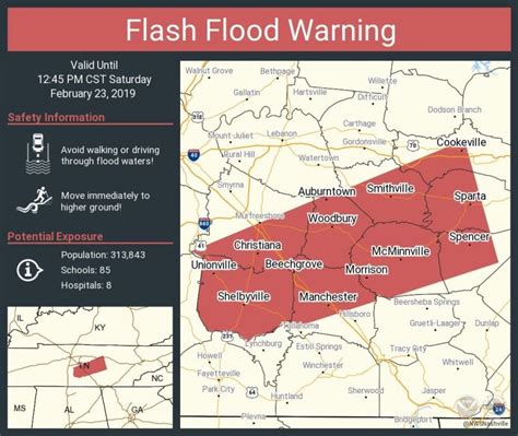 Tennessee Flooding: Flood Map, Photos and Warnings