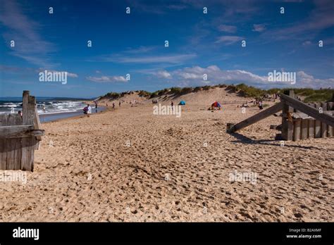 East Beach Lossiemouth Stock Photo - Alamy