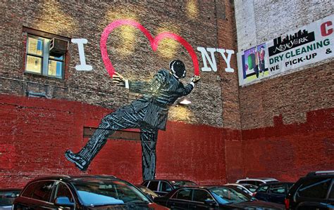 I Love New York Mural Photograph by Allen Beatty