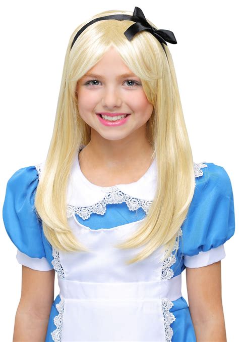 Deluxe Alice Wig for Kids