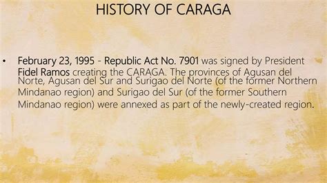 REGION 13: CARAGA REGION | PPT