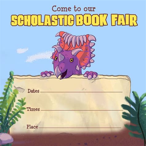 Dino-Mite Book Fair social media asset | Book fair, Books