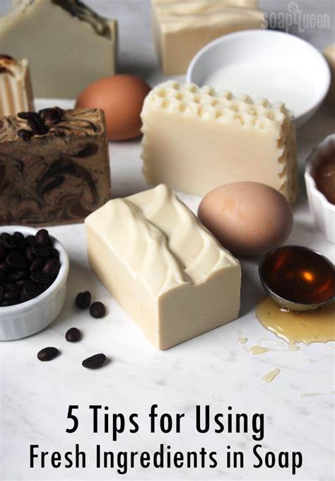 5 Tips for Using Fresh Ingredients in Soap - Teach Soap