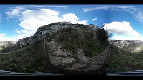 Virtual Reality 360 view from Oriented Nature Reserve Cavagrande in Italy Stock Video Footage ...