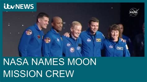 NASA's first moon crew in 50 years includes one woman and three men ...