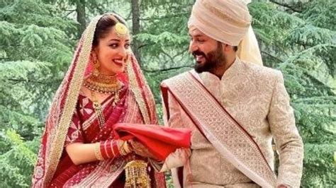 Yami Gautam ties the knot with Uri director Aditya Dhar in 'intimate wedding'. See first pic as ...