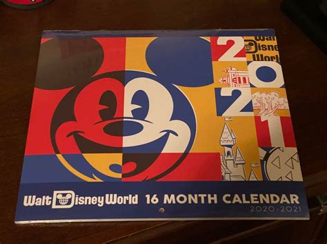 Plan Ahead for 2021 With These Disney Parks Calendars! - Disney Fashion Blog