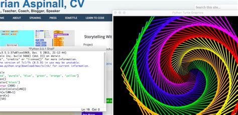 Coding Spiral Art With Python