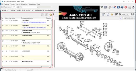 Mercedes EPC EWA Parts Catalog 2019