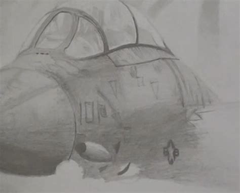 How to Draw a Fighter Jet in Pencil - Online Art Lessons