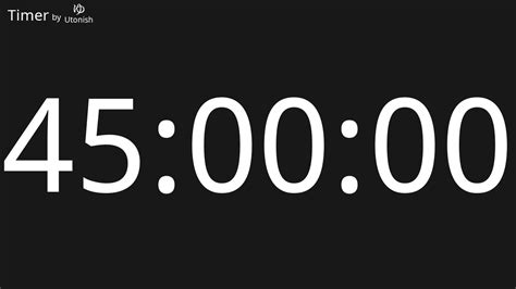 45 Hour Countup Timer - YouTube