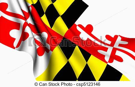 Maryland Flag Vector at GetDrawings | Free download