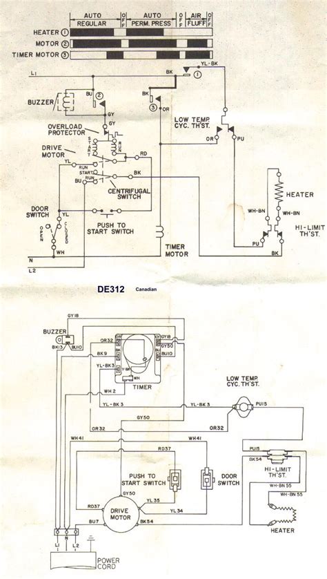 Maytag Dryer Timer Wiring Diagram - YANA WEB